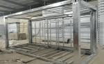 Hot dipped galvanized structures