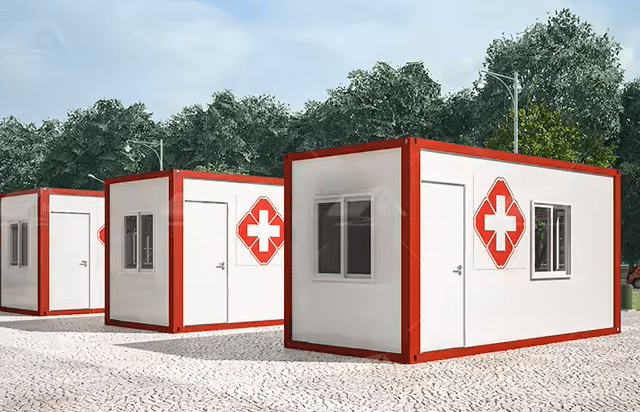 What are Foldable Infirmary Containers from containerhousescanada.ca?