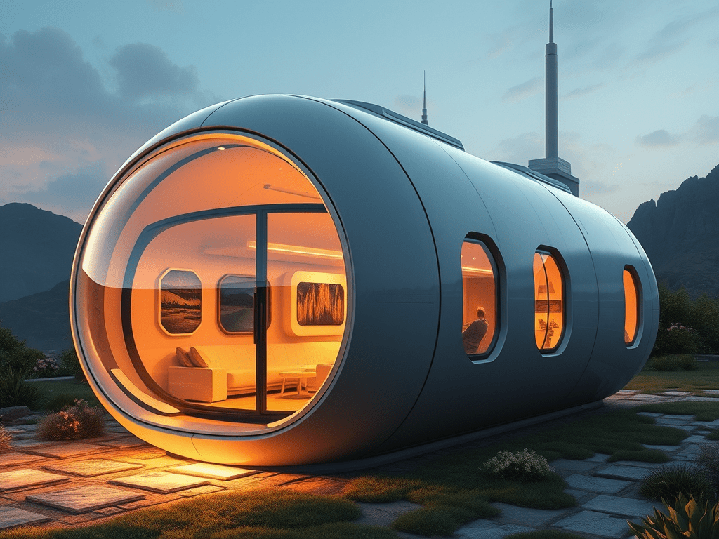 A Container House of the Future: Luxury and Affordability