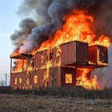 38-Danger of home made container houses.