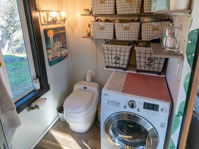 News and Articles 17 18-About A Washer and dryer installation in your container house