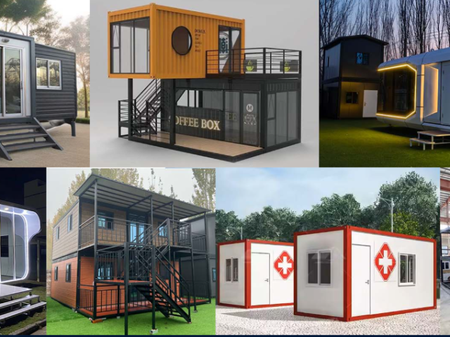 49- What is a container house?