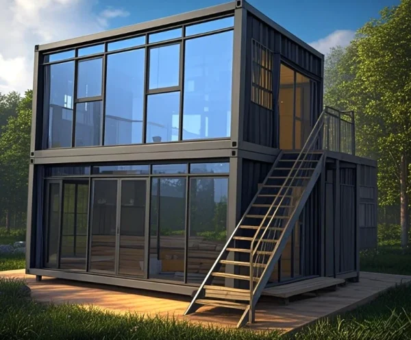container houses and businesses