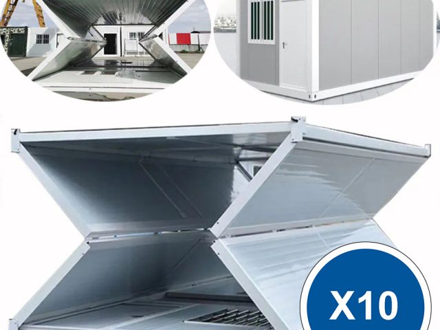 What are Foldable container houses from containerhousescanada.ca?