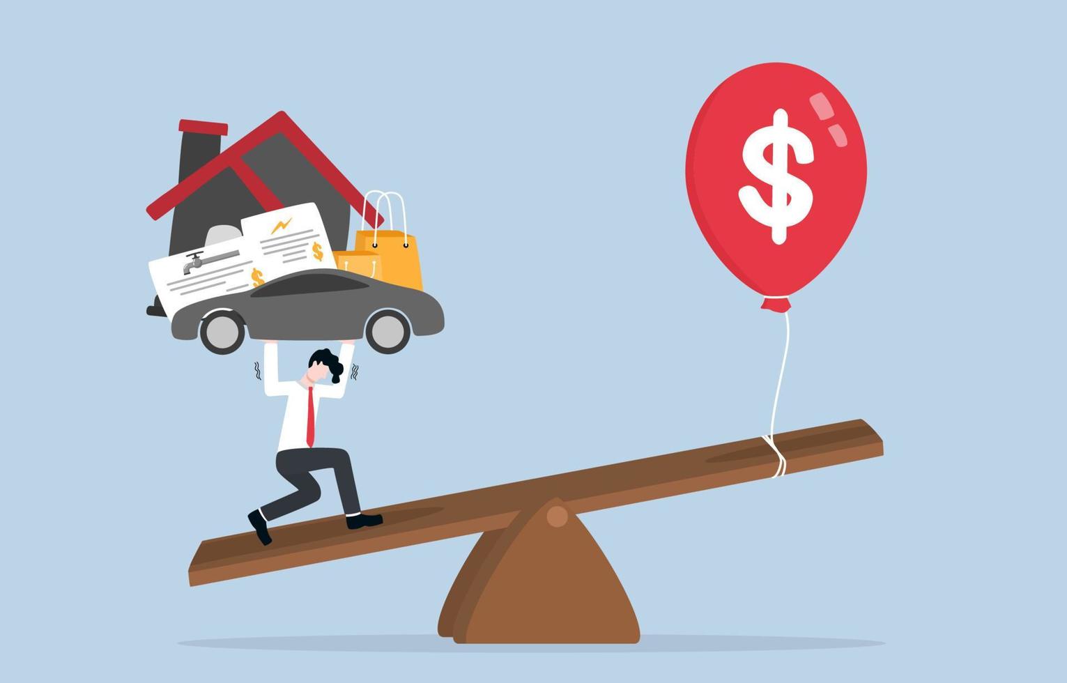 Man hand open an empty wallet with copy space